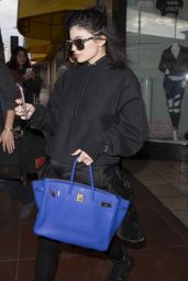Kylie Jenner Street Style - Leaving a Photoshoot in Los Angeles, March 2016