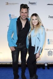 Lacey Schwimmer - One Night for ONE DROP Blue Carpet in Las Vegas 3/18/2016