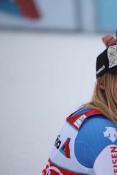 Lara Gut Wins the World Cup 2015/16 in Lenzerheide, Switzerland