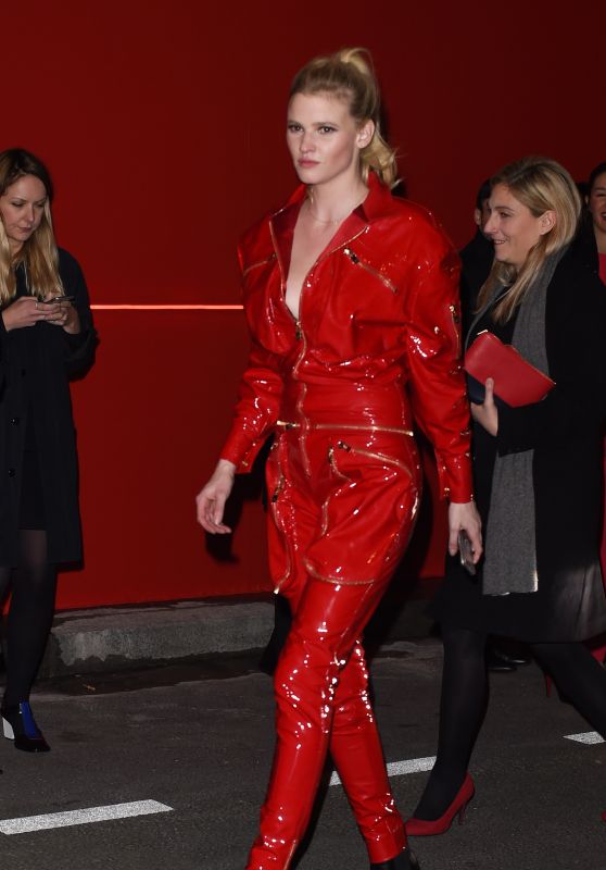 Lara Stone - Red Obsession Party to celebrate L
