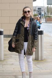 Lauren Platt - Arriving at the BBC Studio