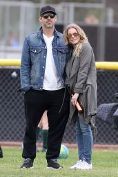 Leann Rimes at a Soccer Game in Los Angeles 3/14/2016