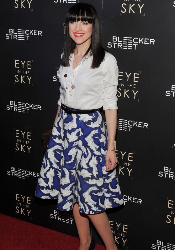 Lena Hall – ‘Eye In The Sky’ Premiere at AMC Loews Lincoln Square in NYC