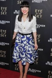 Lena Hall – ‘Eye In The Sky’ Premiere at AMC Loews Lincoln Square in NYC