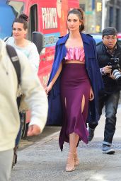 Lily Aldridge Looking Stylish - New York City, 3/8/2016