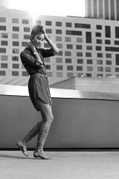 Lily Aldridge - Michael Kors Spring 2016 Jet Set 6 Footwear Collection