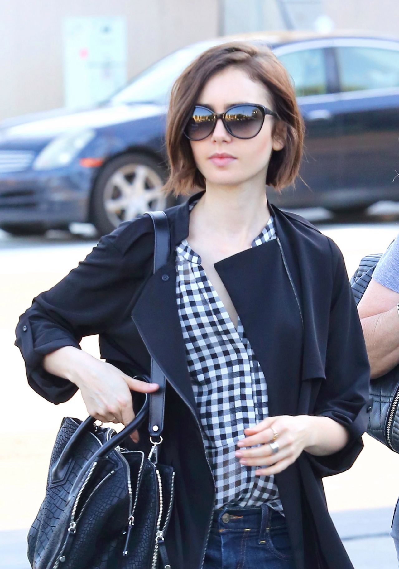 Lily Collins - Out in Beverly Hills, 3/17/2016.
