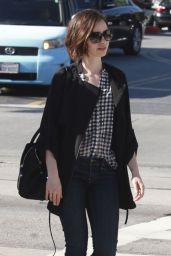 Lily Collins - Out in Beverly Hills, 3/17/2016