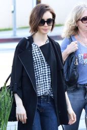 Lily Collins - Out in Beverly Hills, 3/17/2016