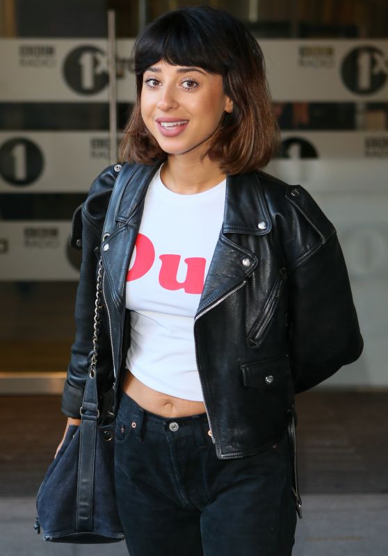 Louisa Rose Allen (Foxes) at BBC Radio One in London 3/3/2016