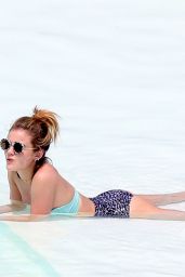 Lucy Hale in a Bikini at Her Hotel Pool in Brazil, March 2016
