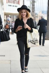 Lucy Hale - Shopping at Barnes and Noble and Urban Outfitters in Studio City 3/13/2016