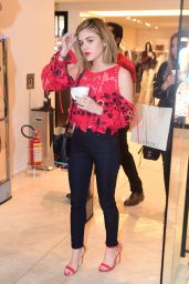 Lucy Hale Style - Shopping in Sao Paulo, Brazil 3/4/2016