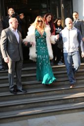 Mariah Carey - Leaving Her Hotel in London 3/17/2016