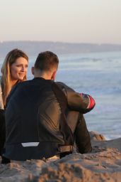 Marissa Cooper - Filming Sunset Scenes for Dancing With The Stars 3/26/2016