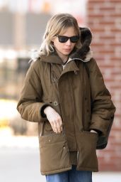 Michelle Williams Street Style - Out in Brooklyn 3/7/2016