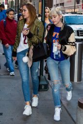 Miley Cyrus - Leaving Madison Square Garden in New York City 3/26/2016 