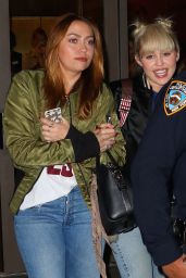 Miley Cyrus - Leaving Madison Square Garden in New York City 3/26/2016 