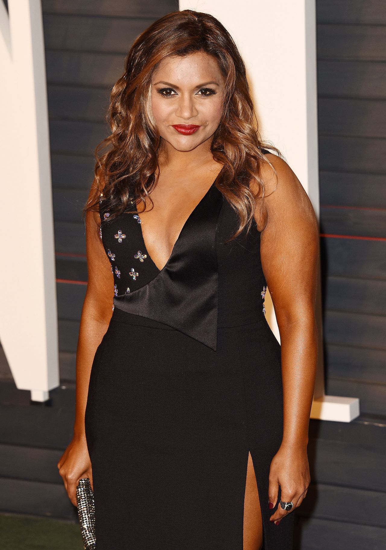 Mindy Kaling 2016 Vanity Fair Oscar Party in Beverly Hills, CA