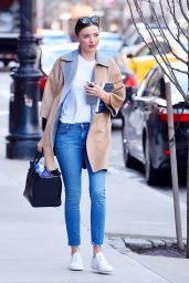 Miranda Kerr is Looking Stylish - New York City 3/3/2016