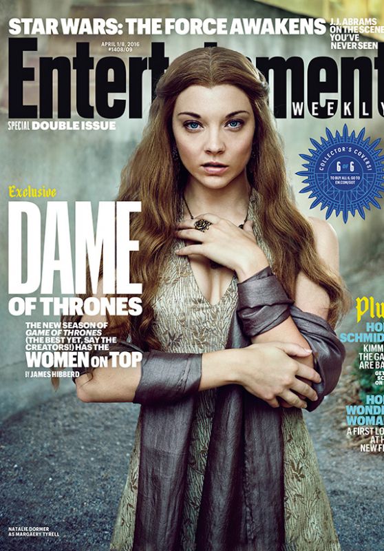 Natalie Dormer – Entertainment Weekly Photoshoot for ‘Game of Thrones’ Season 6 – April 2016