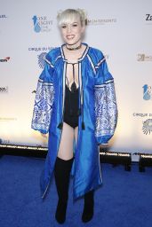 Natasha Bedingfield – One Night for ONE DROP Blue Carpet in Las Vegas 3/18/2016