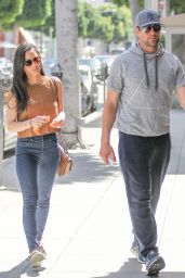 Olivia Munn in Jeans - Out in Los Angeles, CA 3/25/2016