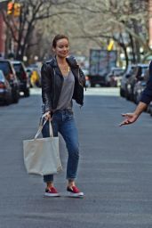 Olivia Wilde - Out For Lunch in the East Village in New York City 3/16/2016 
