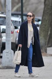 Olivia Wilde Street Style - Out in Brooklyn, NY 3/13/2016