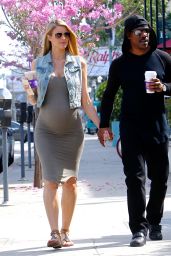 Paige Butcher Shows Off Baby Bump - Out in Los Angeles 3/2/2016