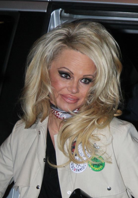 Pamela Anderson - Leaving the TV show 
