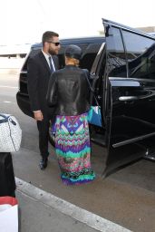 Paris Hilton at LAX Airport in Los Angeles 3/18/2016