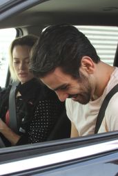 Peta Murgatroyd and Nyle Dimarco - Leave the DWTS in Los Angeles 3/27/2016