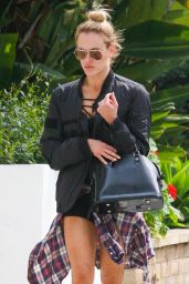Peta Murgatroyd in a Pair of Short Shorts in West Hollywood, March 2016
