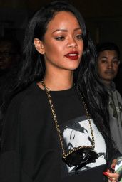 Rihanna at LAX Airport in Los Angeles, March 2016