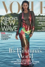 Rihanna - Vogue Magazine April 2016 Cover and Photos
