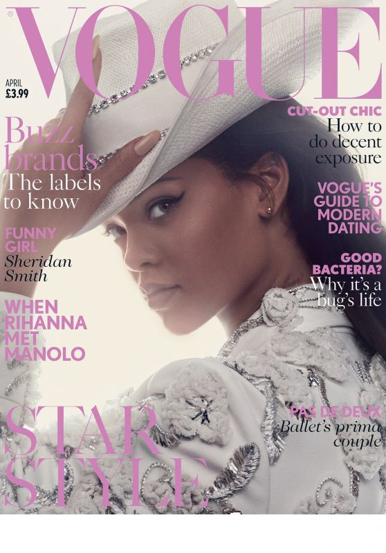 Rihanna - Vogue Magazine UK April 2016 Cover