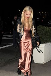 Rita Ora Night Out Style - at ACME Restaurant in New York City, March 2016