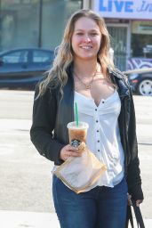 Ronda Rousey Street Style - Out in Los Angeles, CA 3/24/2016