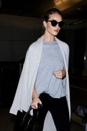 Rosie Huntington-Whiteley at LAX Airport, March 2016