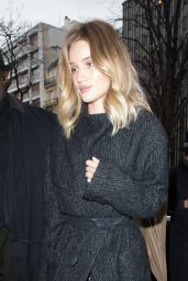 Rosie Huntington-Whiteley Street Style - at the Domaine du Palais Royal in Paris, March 2016