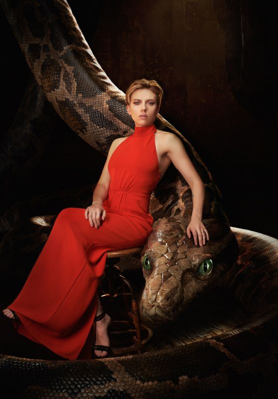 Scarlett Johansson - The Jungle Book Promo Photoshoot 2016 