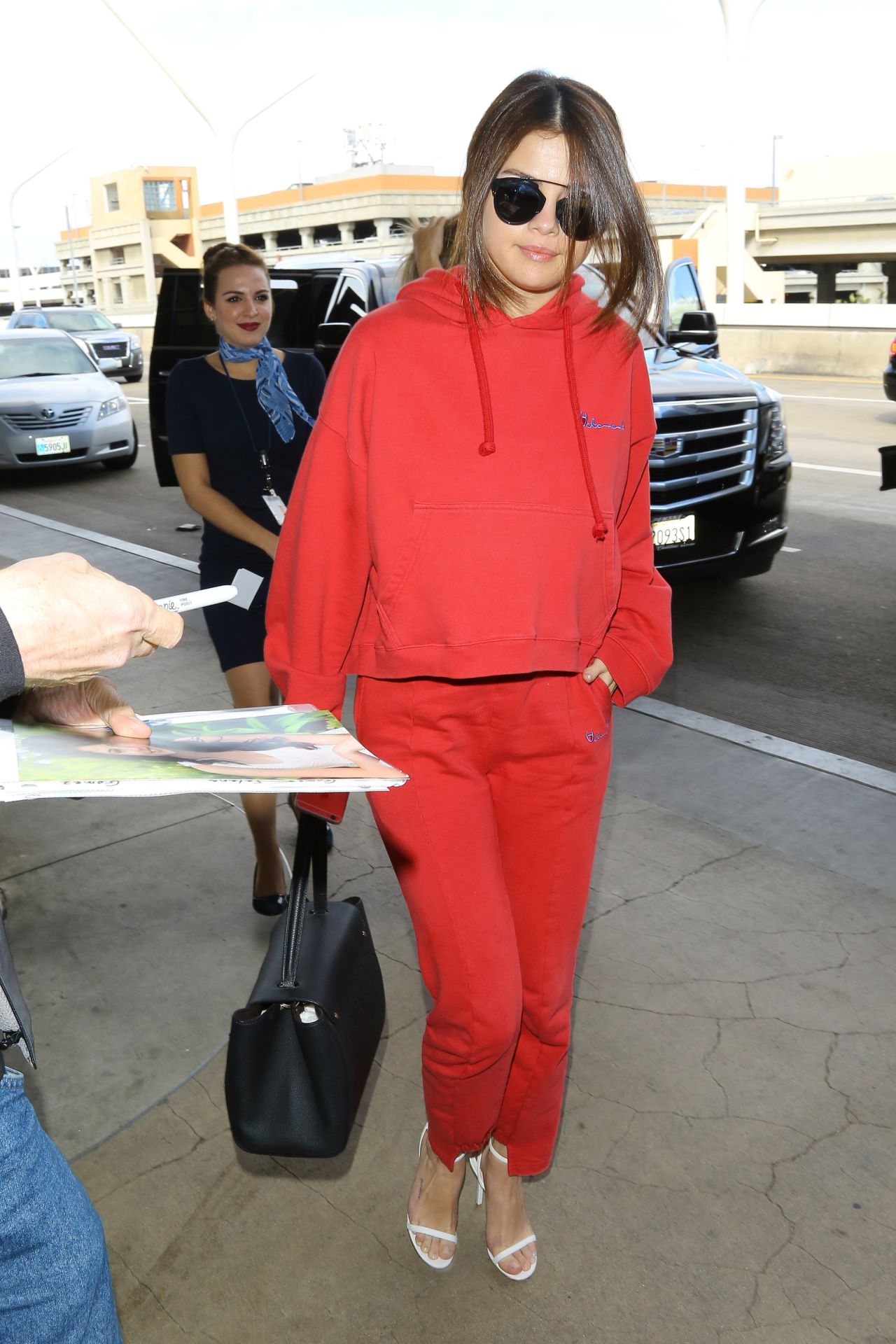 Selena Gomez LAX Airport February 16, 2016 – Star Style