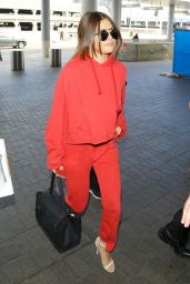 Selena Gomez Airport Style - LAX in Los Angeles 3/7/2016