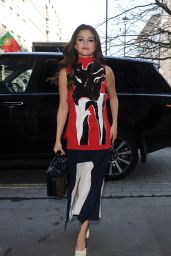 Selena Gomez Shows Off Her Eclectic Style - at the BBC Studios in London 3/11/2016 