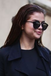 Selena Gomez Street Fashion - Leaving a Photo Studio in Paris, March 2016