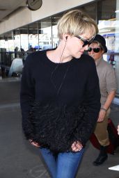 Sharon Stone Arrives at LAX in Los Angeles, CA 3/15/2016