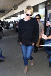 Sharon Stone Arrives at LAX in Los Angeles, CA 3/15/2016