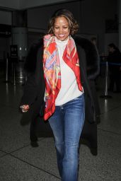 Stacey Dash at LAX Airport in Los Angeles 3/6/2016