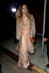 Suki Waterhouse Night Out Style - Leaving The Nice Guy in Los Angeles, CA March 2016